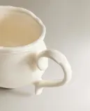 Zara Home кувшин из фаянса, цвет тёмно-зелёный, 13 см — фото 3