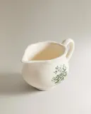 Zara Home кувшин из фаянса, цвет тёмно-зелёный, 13 см — фото 8