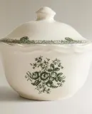 Zara Home сахарница из фаянса, цвет тёмно-зелёный, 10.5 см — фото 6