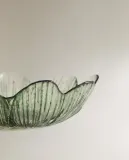 Zara Home миска из стекла, цвет зелёный, 16 см · 1281/211 — фото 4