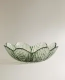 Zara Home миска из стекла, цвет зелёный, 16 см · 1281/211 — фото 7