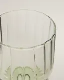 Zara Home бокал из боросиликатного стекла, цвет зелёный, 10.3 см — фото 3