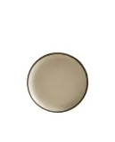 Zara Home тарелка пирожковая из каменной керамики, цвет бежевый, 16.2 см — фото 8