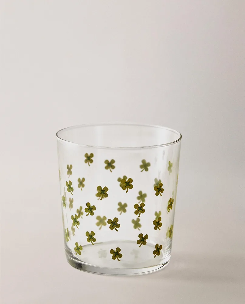 Zara Home стакан из стекла, цвет зелёный, 9 см · 0285/401