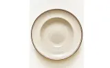 Zara Home тарелка из каменной керамики, цвет бежевый, 25.5 см — фото 8