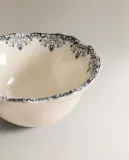 Zara Home миска из фаянса, цвет синий, 14 см · 8267/467 — фото 6