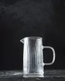 Zara Home кувшин из боросиликатного стекла, цвет прозрачный, 9.2 см — фото 6