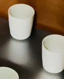 Zara Home чашка из фарфора, цвет бежевый, 9 см · 3265/402 — фото 1