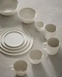 Zara Home чашка из фарфора, цвет бежевый, 9 см · 3265/402 — фото 5