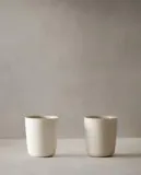 Zara Home чашка из фарфора, цвет бежевый, 9 см · 3265/402 — фото 6