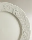 Zara Home набор столовой посуды из фарфора, цвет кремовый, 26.6 см — фото 1