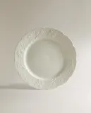 Zara Home набор столовой посуды из фарфора, цвет кремовый, 26.6 см — фото 2