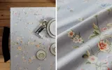 Zara Home скатерть из хлопка, цветочный мотив, 150 150 см · 6214/021 — фото 1