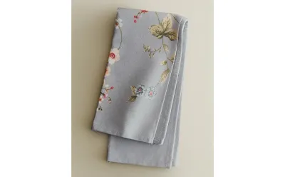 Zara Home столовая салфетка из хлопка, цветочный мотив, 45 45 см (комплект 2 шт.) · 6214/022