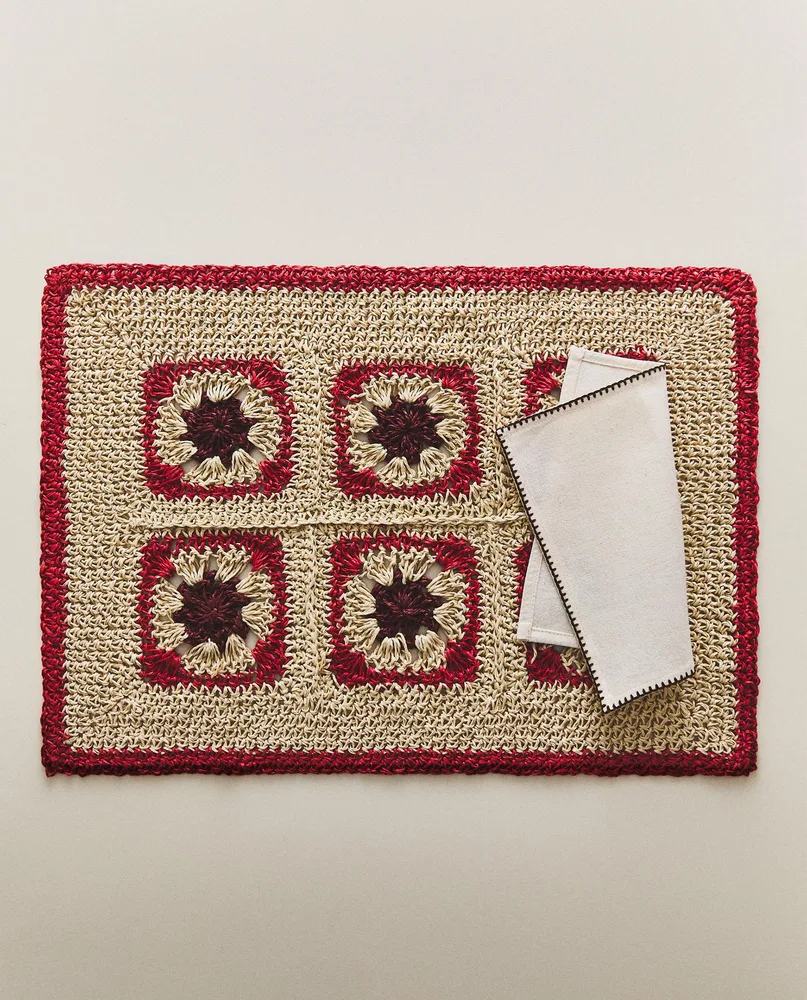 Zara Home сервировочная салфетка из смесовой ткани, 50 35 см · 6219/023