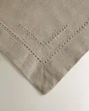 Zara Home столовая салфетка из хлопка, ажурная отделка, 45 45 см (комплект 2 шт.) — фото 7