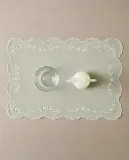 Zara Home сервировочная салфетка из хлопка, вышивка, 50 35 см · 7220/023 — фото 1