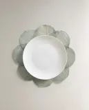 Zara Home сервировочная салфетка из рами, цветочный мотив, 38 38 см — фото 3