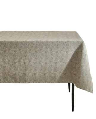 Zara Home скатерть из смесовой ткани, цветочный мотив, 150 150 см