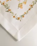 Zara Home сервировочная салфетка из хлопка, цветочный мотив, 50 35 см · 7239/023 — фото 3