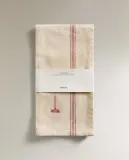 Zara Home кухонное полотенце из хлопка, вышивка, 70 50 см · 7251/026 — фото 2