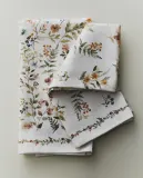 Zara Home кухонное полотенце из хлопка, цветочный мотив, 60 40 см (комплект 2 шт.) · 7240/026 — фото 1