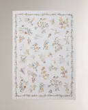 Zara Home кухонное полотенце из хлопка, цветочный мотив, 60 40 см (комплект 2 шт.) · 7240/026 — фото 8