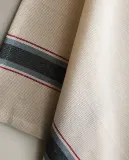 Zara Home кухонное полотенце из хлопка, узор в полоску, 70 50 см · 7242/026 — фото 2