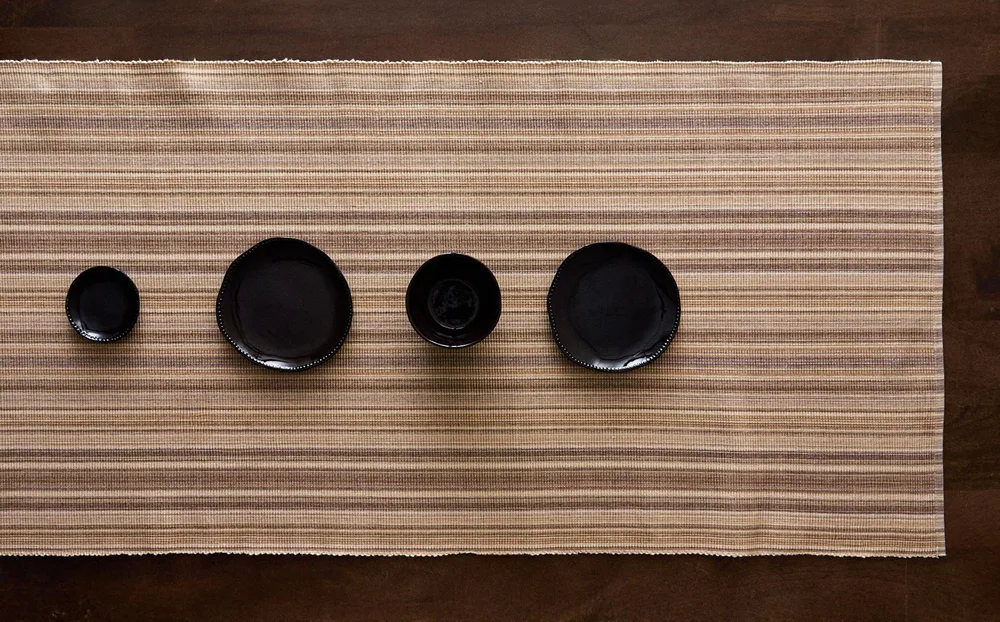 Zara Home сервировочная салфетка из хлопка, узор в полоску, 160 50 см · 7235/024