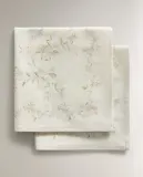 Zara Home столовая салфетка из хлопка, цветочный мотив, 45 45 см (комплект 2 шт.) · 5296/022 — фото 3