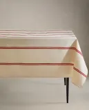 Zara Home скатерть из хлопка, узор в полоску, 250 150 см — фото 6