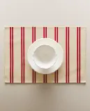 Zara Home сервировочная салфетка из смесовой ткани, вышивка, 50 35 см · 7250/023 — фото 1