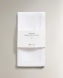 Zara Home столовая салфетка из льна, вышивка, 45 45 см (комплект 2 шт.) — фото 6