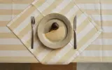 Zara Home скатерть из хлопка, узор в полоску, 150 150 см · 2277/021 — фото 7