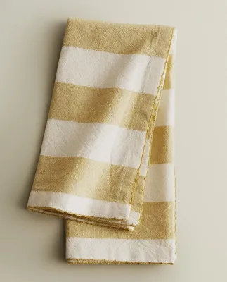 Zara Home столовая салфетка из хлопка, узор в полоску, 45 45 см (комплект 2 шт.) · 2277/022