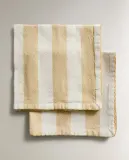 Zara Home столовая салфетка из хлопка, узор в полоску, 45 45 см (комплект 2 шт.) · 2277/022 — фото 5