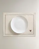 Zara Home сервировочная салфетка из хлопка, вышивка, 50 35 см · 7291/023 — фото 4