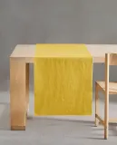 Zara Home дорожка на стол из льна, 158 50 см — фото 4
