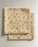 Zara Home столовая салфетка из хлопка, цветочный мотив, 45 45 см (комплект 2 шт.) · 4278/022 — фото 7