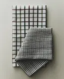 Zara Home кухонное полотенце из хлопка, узор в полоску, 70 50 см (комплект 2 шт.) · 7292/026 — фото 1