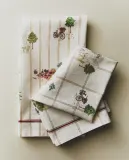Zara Home кухонное полотенце из хлопка, цветочный мотив, 60 40 см (комплект 2 шт.) · 7290/026 — фото 8