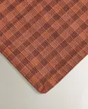 Zara Home скатерть из хлопка, клетка, 250 150 см — фото 4
