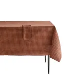 Zara Home скатерть из хлопка, клетка, 250 150 см — фото 5