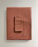 Zara Home скатерть из хлопка, клетка, 250 150 см — фото 7