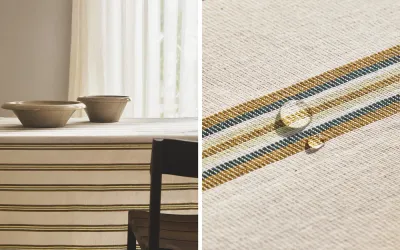 Zara Home скатерть из хлопка, узор в полоску, 200 150 см