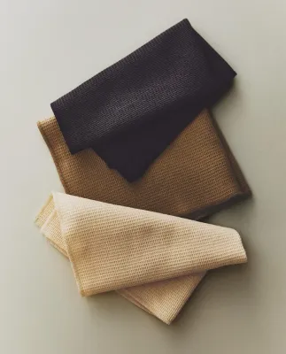 Zara Home кухонное полотенце из хлопка, 40 40 см (комплект 3 шт.) · 9258/026