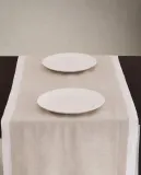 Zara Home дорожка на стол из льна, 160 50 см — фото 4