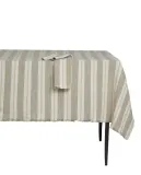 Zara Home скатерть из льна, узор в полоску, 300 200 см — фото 8