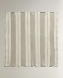 Zara Home столовая салфетка из льна, узор в полоску, 45 45 см (комплект 2 шт.) — фото 5