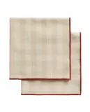Zara Home столовая салфетка из хлопка, клетка, 45 45 см (комплект 2 шт.) · 7248/022 — фото 6